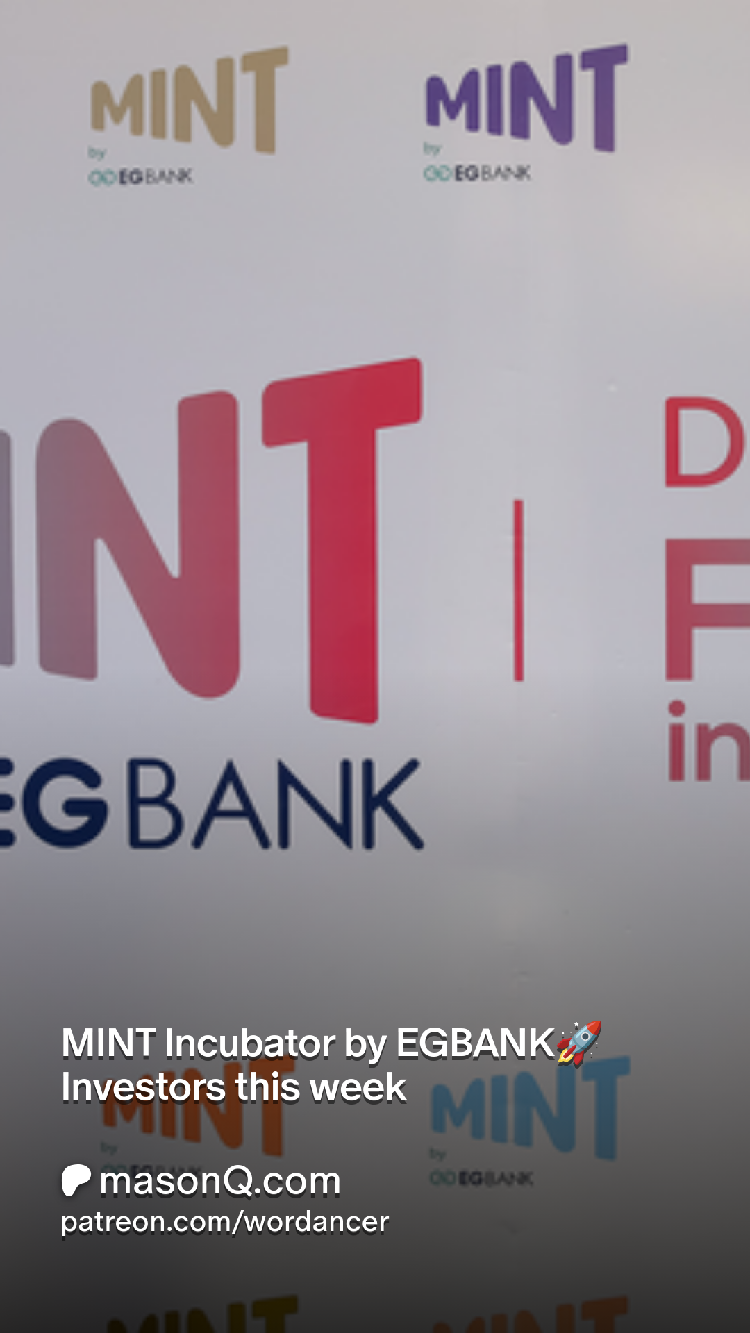 MINT Incubator by EGBANK🚀Investors this week