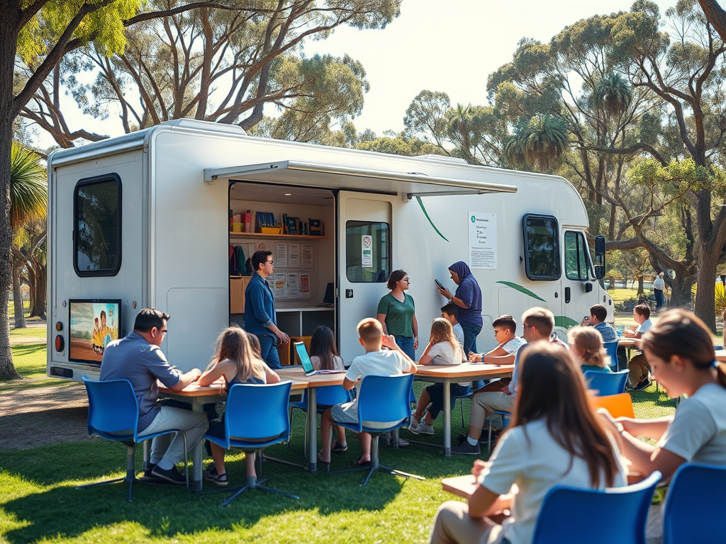 Trending 🇭🇲 Mobile Classrooms: Revolutionizing Education for Entrepreneurs