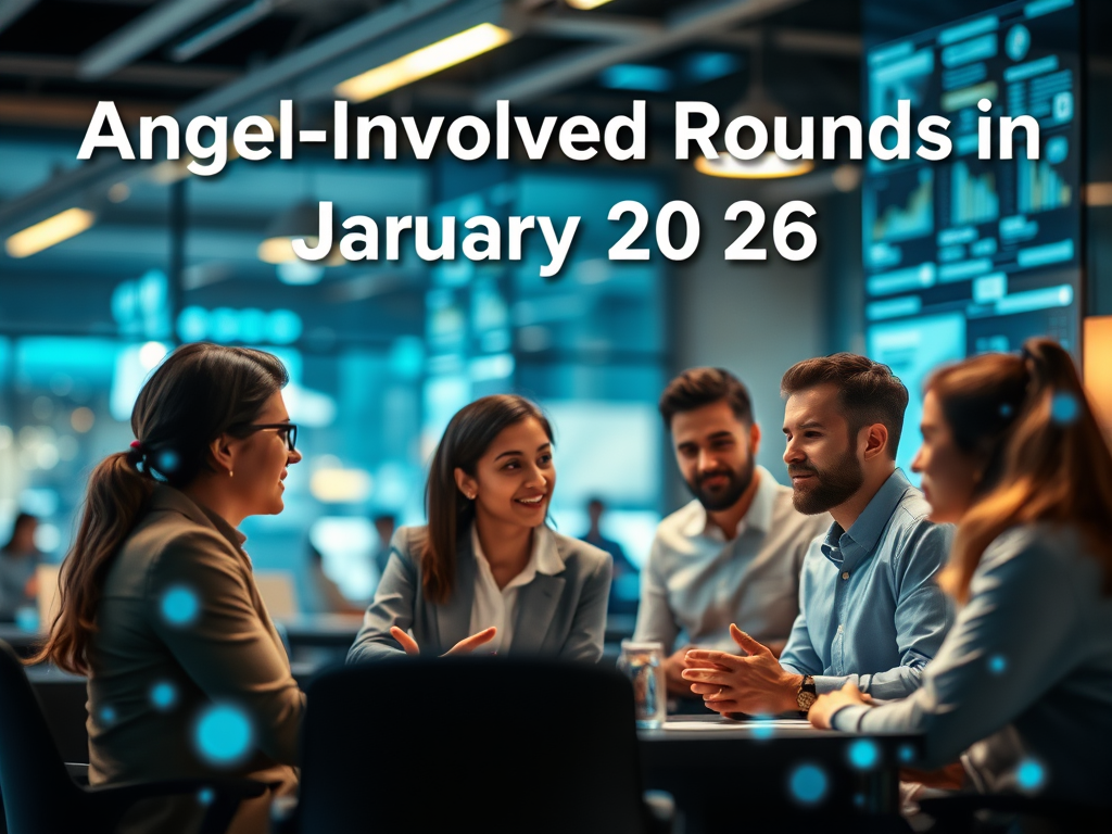 Angel-Involved Rounds in January 2026 🚀 Investors This Week